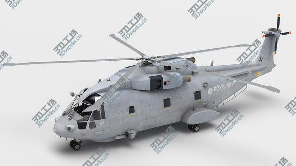 images/goods_img/20210312/Merlin AW101 Helicopter 3D model/2.jpg